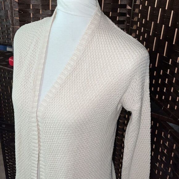 BDG Urban Outfitters Long Cream Knit “London”Cardigan w/Pockets (XS) - Picture 9 of 16